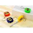 Popular Measuring Tape Keychain With Level - Measures 1 Mete | https://www.bestnamebadges.com