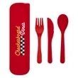 Wheat Utensil Set | https://www.bestnamebadges.com