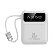 Compact 5000mAh High Quality Power bank W/ charging cable | https://www.bestnamebadges.com