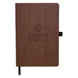 Woodgrain Texture Journal Notebook 5.7" x 8.46" | https://www.bestnamebadges.com