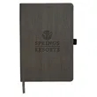 Woodgrain Texture Journal Notebook 5.7" x 8.46" | https://www.bestnamebadges.com