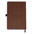 Woodgrain Texture Journal Notebook 5.7" x 8.46" | https://www.bestnamebadges.com