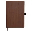 Woodgrain Texture Journal Notebook 5.7" x 8.46" | https://www.bestnamebadges.com