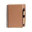 Stone Paper Spiral Notebook & Pen 5.5" x 7" | https://www.bestnamebadges.com
