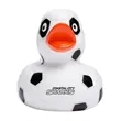 Soccer Ball Rubber Duck | https://www.bestnamebadges.com