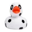 Soccer Ball Rubber Duck | https://www.bestnamebadges.com