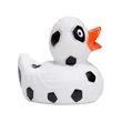 Soccer Ball Rubber Duck | https://www.bestnamebadges.com