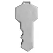 Key Shape Stress Ball | https://www.bestnamebadges.com