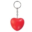 Heart Shape Stress Ball Keychain | https://www.bestnamebadges.com