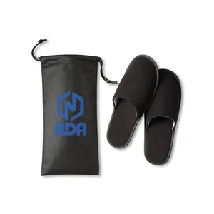 Travel Slippers In Pouch