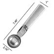 Durable 7 Inch Aluminum Ice Cream Scoop Spade-Anti-Freeze | https://www.bestnamebadges.com