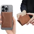 Tri-Fold Magnetic Wallet with Card Holder and Stand | https://www.bestnamebadges.com