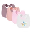 Organic Cotton Baby Bibs | https://www.bestnamebadges.com