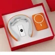 Promotional Gift Neck Massager Power Bank Set Custom Logo | https://www.bestnamebadges.com