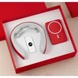 Promotional Gift Neck Massager Power Bank Set Custom Logo | https://www.bestnamebadges.com
