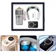 Executive Gift Vacuum Neck Massager Power Bank Set | https://www.bestnamebadges.com