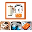 Executive Gift Vacuum Neck Massager Power Bank Set | https://www.bestnamebadges.com