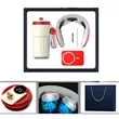 Executive Gift Vacuum Neck Massager Power Bank Set | https://www.bestnamebadges.com