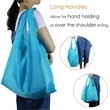 Tote Folded Reusable Grocery Bag | https://www.bestnamebadges.com