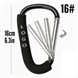 6.3" Large Stroller Clip | https://www.bestnamebadges.com