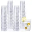 10 OZ Disposable Clear hard Plastic Cups Tumblers | https://www.bestnamebadges.com