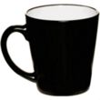 12 oz. Two-Tone Latte Custom Mug | https://www.bestnamebadges.com
