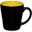 12 oz. Two-Tone Latte Custom Mug | https://www.bestnamebadges.com
