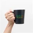 12 oz. Two-Tone Latte Custom Mug | https://www.bestnamebadges.com