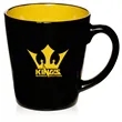 12 oz. Two-Tone Latte Custom Mug | https://www.bestnamebadges.com