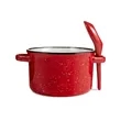 Campfire 20 oz Ceramic Soup Bowl With Spoon | https://www.bestnamebadges.com