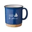 15 oz Campfire Mug With Bamboo Base | https://www.bestnamebadges.com