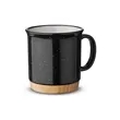 15 oz Campfire Mug With Bamboo Base | https://www.bestnamebadges.com
