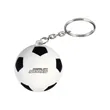 Soccer Ball Shape Stress Reliever Keychain | https://www.bestnamebadges.com