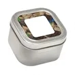 Large Square Window Tin Standard Fill | https://www.bestnamebadges.com