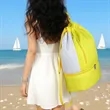 8 Can Nylon Drawstring Cooler Backpack | https://www.bestnamebadges.com