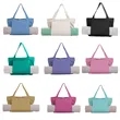 Large Capacity Multifunctional Yoga Canvas Tote Bag | https://www.bestnamebadges.com