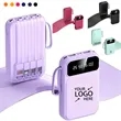 10,000mAh Power Bank with LCD Display and Flashlight | https://www.bestnamebadges.com