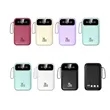 10,000mAh Power Bank with LCD Display and Flashlight | https://www.bestnamebadges.com