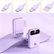 10,000mAh Power Bank with LCD Display and Flashlight | https://www.bestnamebadges.com