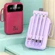 10,000mAh Power Bank with LCD Display and Flashlight | https://www.bestnamebadges.com