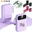 10,000mAh Power Bank with LCD Display and Flashlight | https://www.bestnamebadges.com