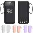 10000mAh Power Bank with LCD Display and Flashlight | https://www.bestnamebadges.com