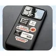 3D Die Cut Resin Car Phone Case Sticker Sheet | https://www.bestnamebadges.com