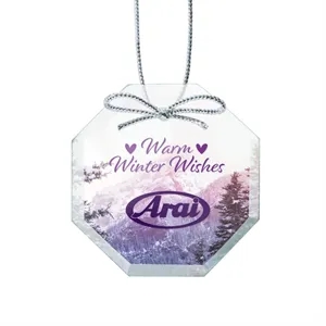 Jade Ornament - Octagon VividPrint™ | https://www.bestnamebadges.com