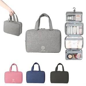 Travel Toiletry Bag with Hanging Hook