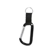Carabiner With Strap And Split Ring Keychain | https://www.bestnamebadges.com