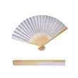 Bamboo Folding Handheld Fan | https://www.bestnamebadges.com