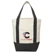 Mini Recycled Cotton Tote Bag | https://www.bestnamebadges.com