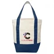Mini Recycled Cotton Tote Bag | https://www.bestnamebadges.com