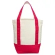 Mini Recycled Cotton Tote Bag | https://www.bestnamebadges.com